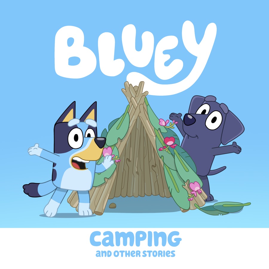 bluey camping toy